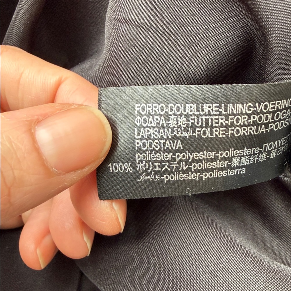Zara Black Bomber Jacket for Women - Picture 6 of 6